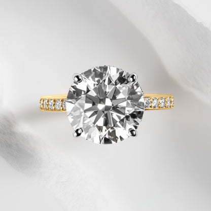 Timeless Round Brilliant Solitaire Ring