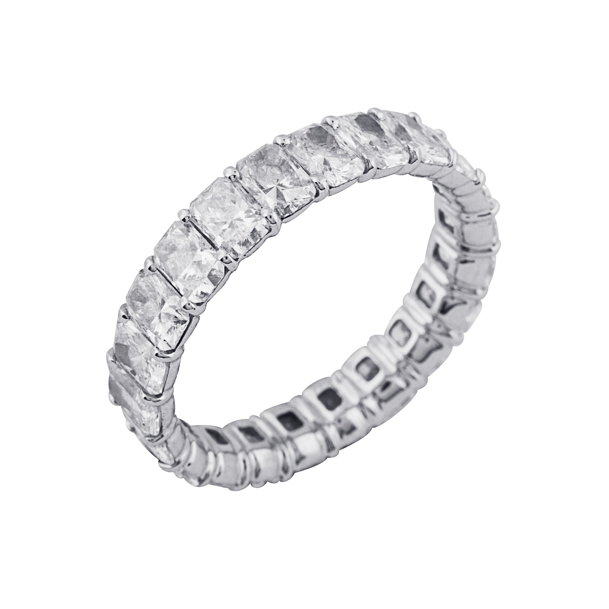 Timeless Radiant Eternity Ring - Lab Editions